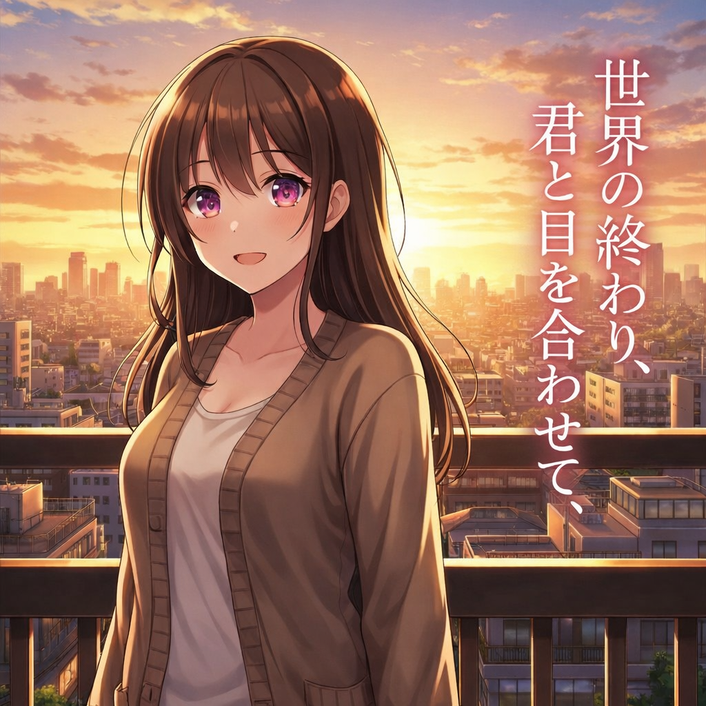 世界の終わり、君と目を合わせて、